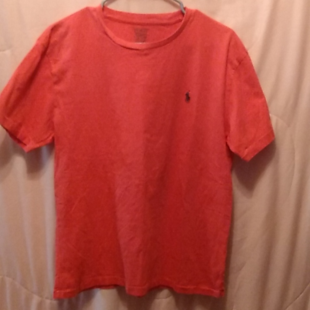 Men's Red polo R.Lauren tee